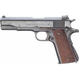 Colt 22-45 Conversion UnitKal. .22 l.r., Nr. 796120, Blanker Lauf, Länge 5". Zehnschüssig. Dt.