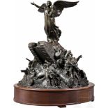 Michel de Tarnowsky (1870 - 1946) - Bronzeskulptur "The Spirit of Humanity" von der Schlacht von