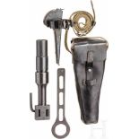 Gewehrgranatgerät für 98k, mit Tasche mit Libelle und WerkzeugKlemmmontage, gemarkt "G.Gr.Ger./Lze",