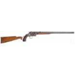 Smith & Wesson 320 Revolving RifleKal. .320 S&W, Nummer 254, Anschlagschaft Nummer 6217. 20"-Lauf