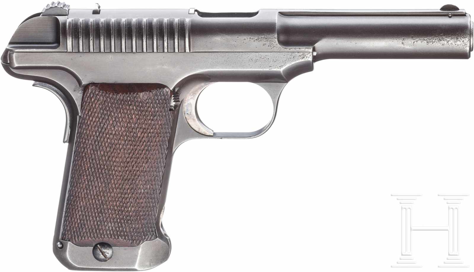 Savage Mod. 1907/1910 Military Test Trial PistolKal. .45 ACP, Nr. 88, Nummerngleich bis auf Kimme - Image 3 of 5