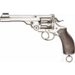 Webley Wilkinson Second Model Large Hinge Pattern 1888, vernickeltKal. .455 Webley, Nr. 10520,