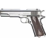 Colt Mod. 1911Kal. .45 ACP, Nr. C 8421, Blanker Lauf, Länge 5". Siebenschüssig. Kleiner brit.