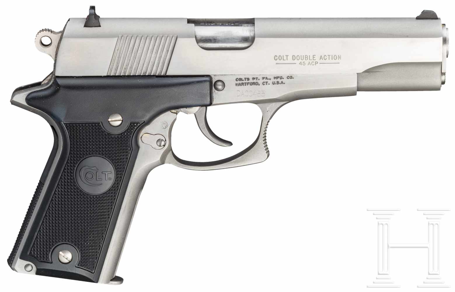 Colt Double Eagle, First Edition, Stainless, mit Tragetasche, im KartonKal. .45 ACP, Nr. DA00483, - Image 2 of 2