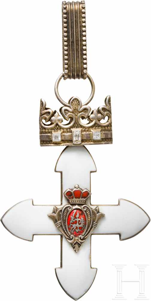 Orden Vytautas des Großen, Kreuz 3. Klasse, 1. Modell von 1930 - 1940Halskreuz (Vytauto Didžiojo