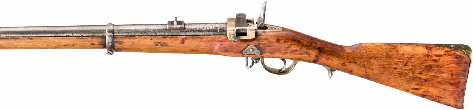 M 1857/67 Krnka Kurzgewehr IschewskKal. 15,24mm Krnka, Nr. 34408, Aptiert aus einer M 1857 - Image 2 of 2