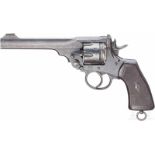 Webley Mark VI Service Revolver with Shoulder Stock Attachment ("Grabenrevolver")Kal. .455 Webley,