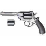 Dean-Harding Dual System Revolver mit Wechseltrommel, um 1870Kal. .455, Nr. 73, Fast blanker