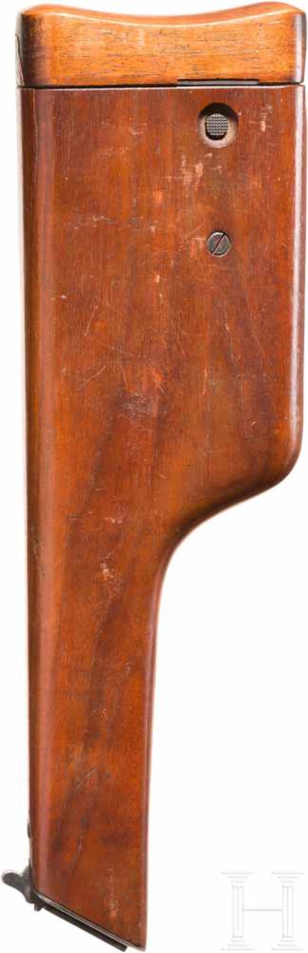 Mauser C 96 "Shallow-Milled Panel Large Ring Hammer", mit KastenKal. 7,63x25, Nr. 32628, - Bild 4 aus 4