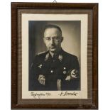 Josef Goebbels - eigenhändig signiertes Widmungsfoto des RFSS Heinrich Himmler, 1936Großformatige