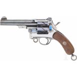 Mauser Mod. 1878 ("Zick-Zack-Revolver")Kal. 10,6 mm Mauser, Nr. 424, Nummerngleich inkl.