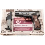 Colt All American, First Edition, Mod. 2000, im KofferKal. 9 mm Luger, Nr. RK00674, Blanker lauf,