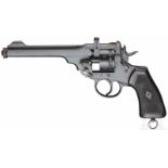 Webley Mark VI Service Revolver mit Parker Hale AdapterKal. .455 / .22 l.r., Nr. 284287/284217,