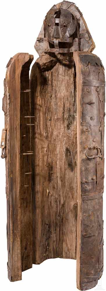 "Eiserne Jungfrau", Sammleranfertigung im Stil der Frühen NeuzeitIn einem Stück geschlagener, - Image 2 of 3