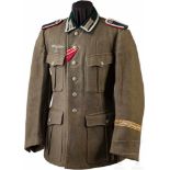 Feldbluse eines Unteroffiziers der Panzergrenadier-Division "Feldherrnhalle"Vorschriftsmäßig