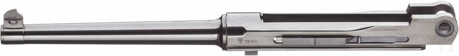Parabellum Mod 29/70 mit W-Lauf im KartonKal. 9mm Luger WL 7,65 Luger, Nr. 11.005198 WL E13. - Image 3 of 3