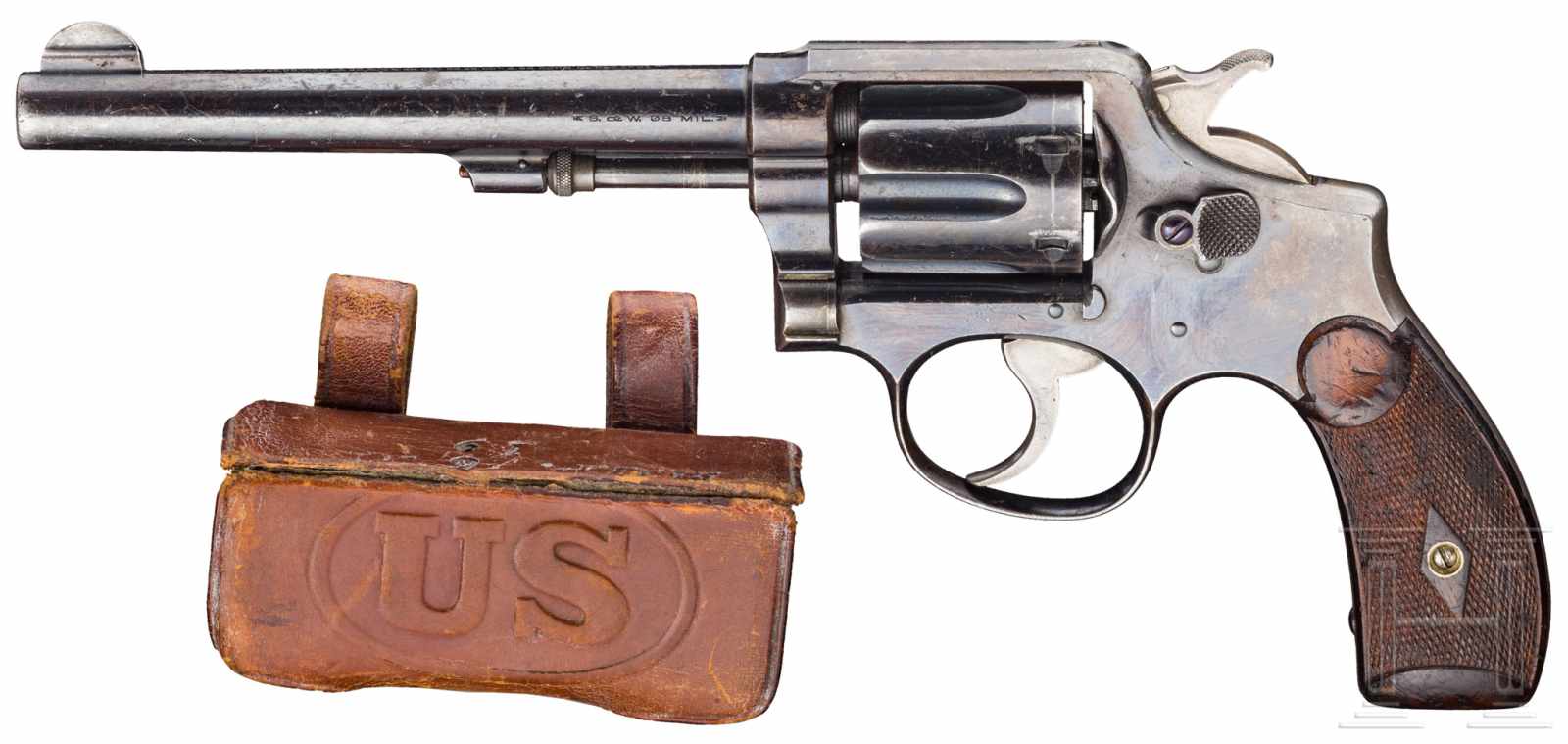 Smith & Wesson .38 M & P 2nd Model (Model of 1902), U.S. NavyKal. .38 Mil., Nr. 25704,