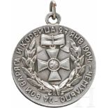 Extrem seltene und bedeutende Medaille für die Marineschlacht von "Varyag" und "Koreets" bei