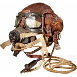 A Royal Air Force "Battle of Britain" Flight HeadgearType "B" British aviation helmet, early MKIV