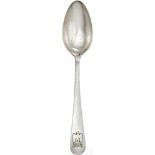 Adolf Hitler - a Serving Spoon from his Personal Silver ServiceSo called "informal pattern", with