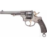 Revolver, Waffenfabrik Bern, Mod. 1878Kal. 10,4 Schweiz Rev, Nr. 4618, Nummerngleich. Blanker