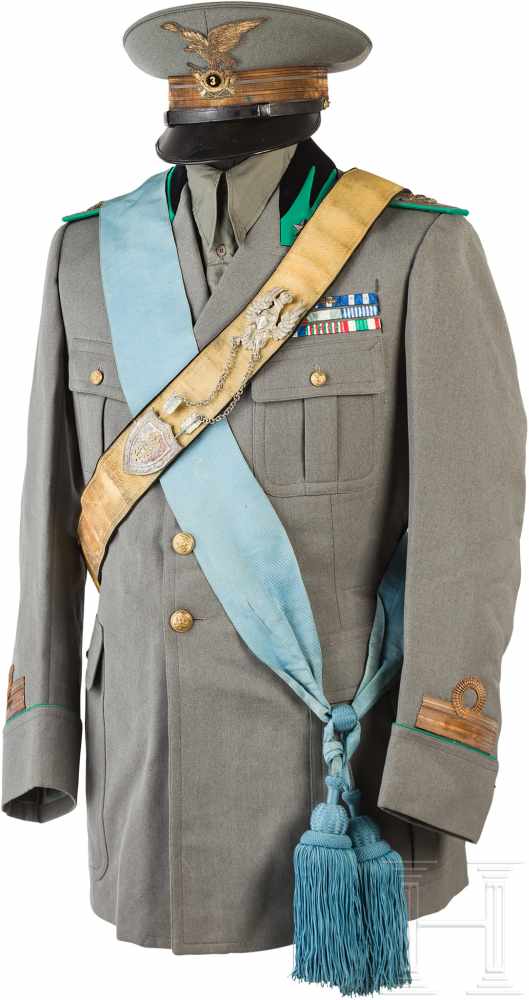 Major Lorenzo Salvoré - feldgraue Uniform der Alpini Gemona, Fotos, Dokumente, Auszeichnungen, um