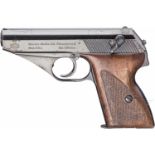 Mauser HSC, mit Marineabnahme, mit Tasche und ReservemagazinKal. 7,65 Browning, Nr. 707984,