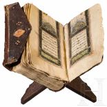 Handgeschriebener Koran, osmanisch, spätes 18./frühes 19. Jhdt.Auf Papier geschriebener, mit