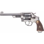 Smith & Wesson .455 Mark II Hand Ejector 1st ModelKal. .455 Webley, Nr. 936, Nummerngleich.
