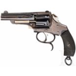 Revolver Hamal, Liège, um 1883Kal. .32 S & W, Nr. 2873, Fast blanker Lauf, Länge 80 mm.