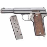 Astra Mod. 600/43Kal. 9 mm Luger, Nr. 9375, Verschluss S/N 8375, Lauf S/N 816, dieser blank.