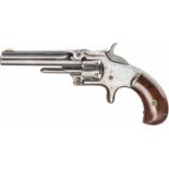 Revolver Smith & Wesson Nr. 1, Nr. 69833, 3rd issue 1868Kal. .22 short, Nr. 69833, Blanker