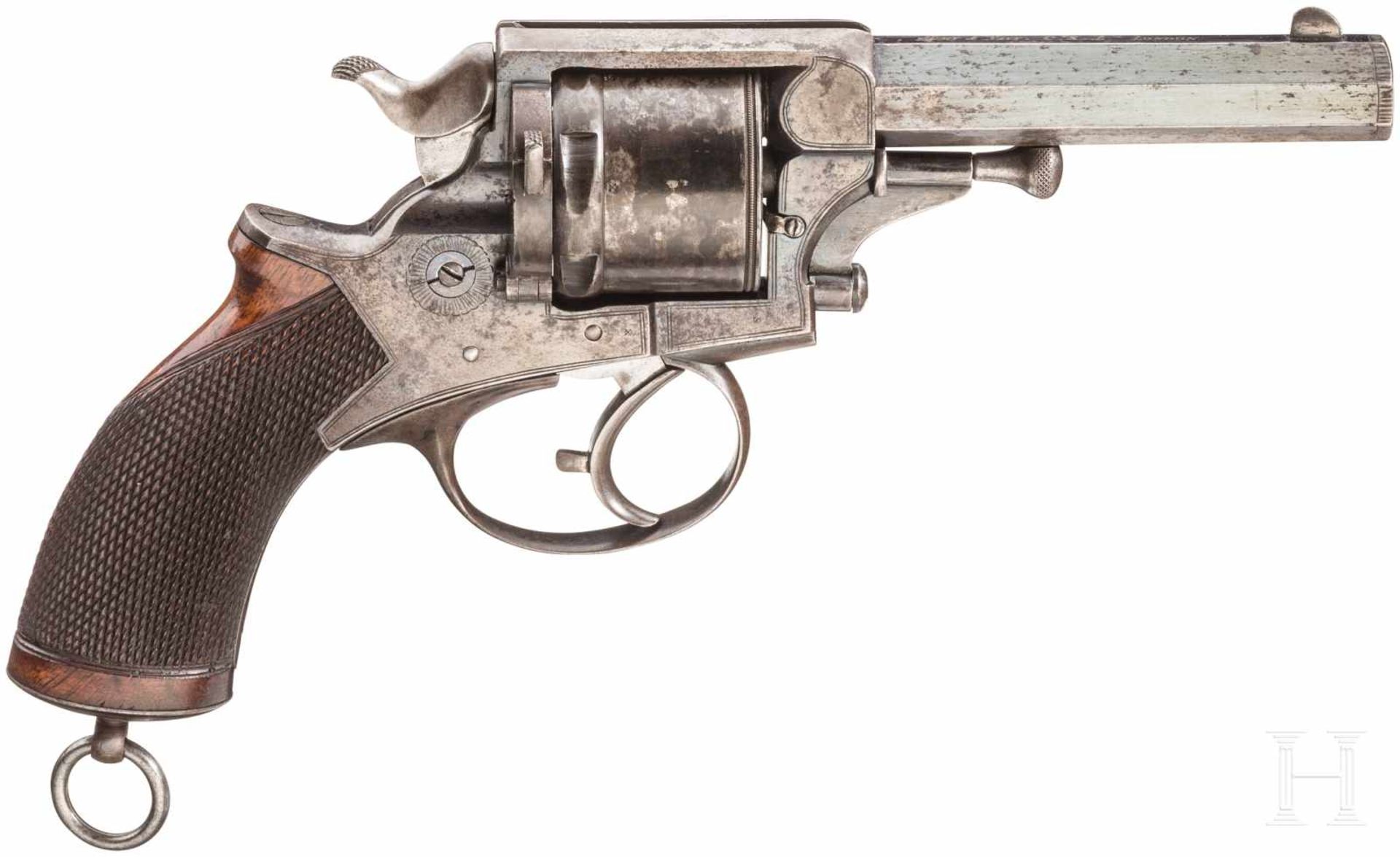 Revolver System Tranter im Kasten, London, nach 1871Kal. .450, Nr. 56647, Gezogener 4,5"- - Bild 2 aus 3