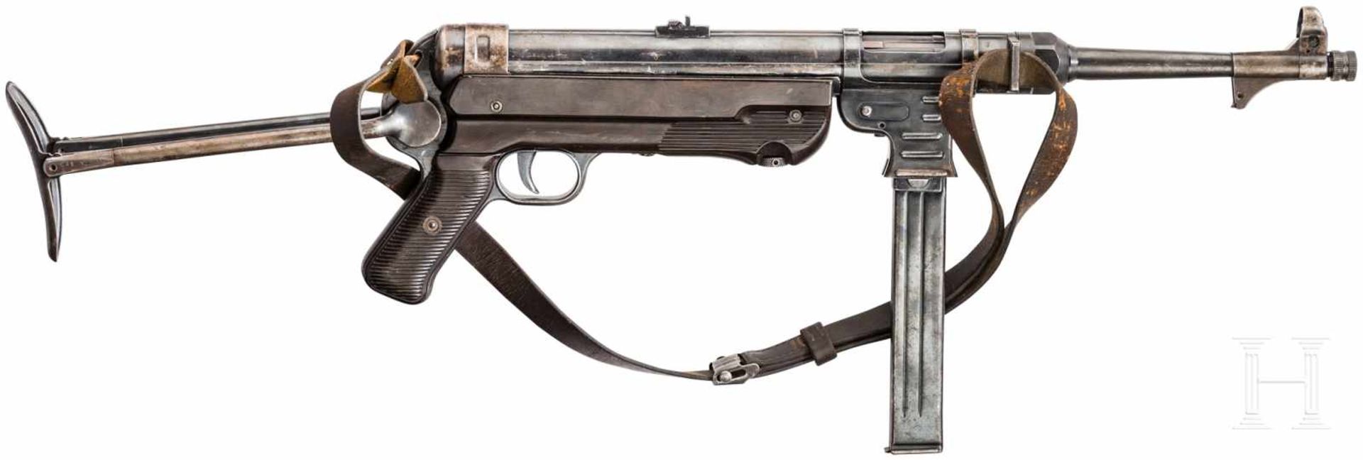 Originale Maschinenpistole Mod. 40 ("MP 40"), Code "660 - 40"Kal. 9 mm Luger, Nr. 3323d / 9183f,