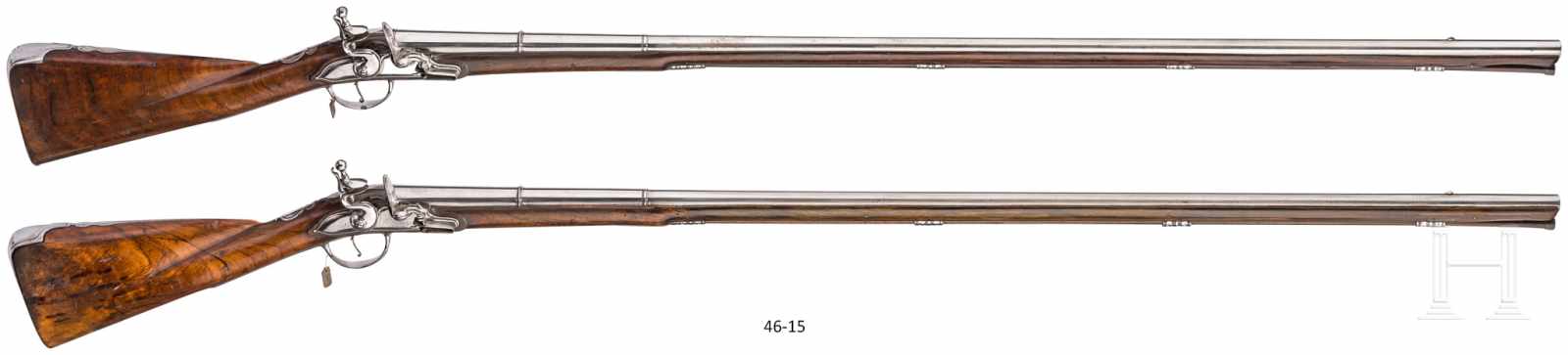 Eine Gruppe aus 32 Gewehren aus der Gewehrkammer der Könige von HannoverDie folgende Gruppe von 32 - Image 132 of 159