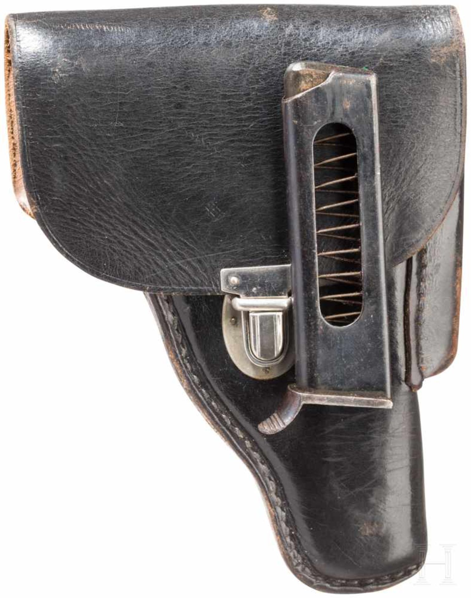 Beretta Brev. 1915 - 1919 Mod. 1922, Marine, mit TascheKal. 7,65 mm Brown., Nr. 219388, - Bild 3 aus 3