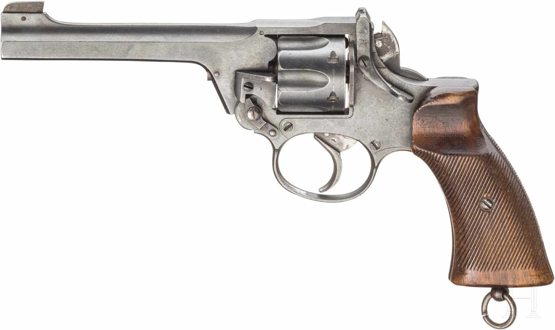 Revolver Webley & Scott (Enfield) Commando, SN 4262, Kal. .38 S&WKal. .38 S & W, Nr. 4262,