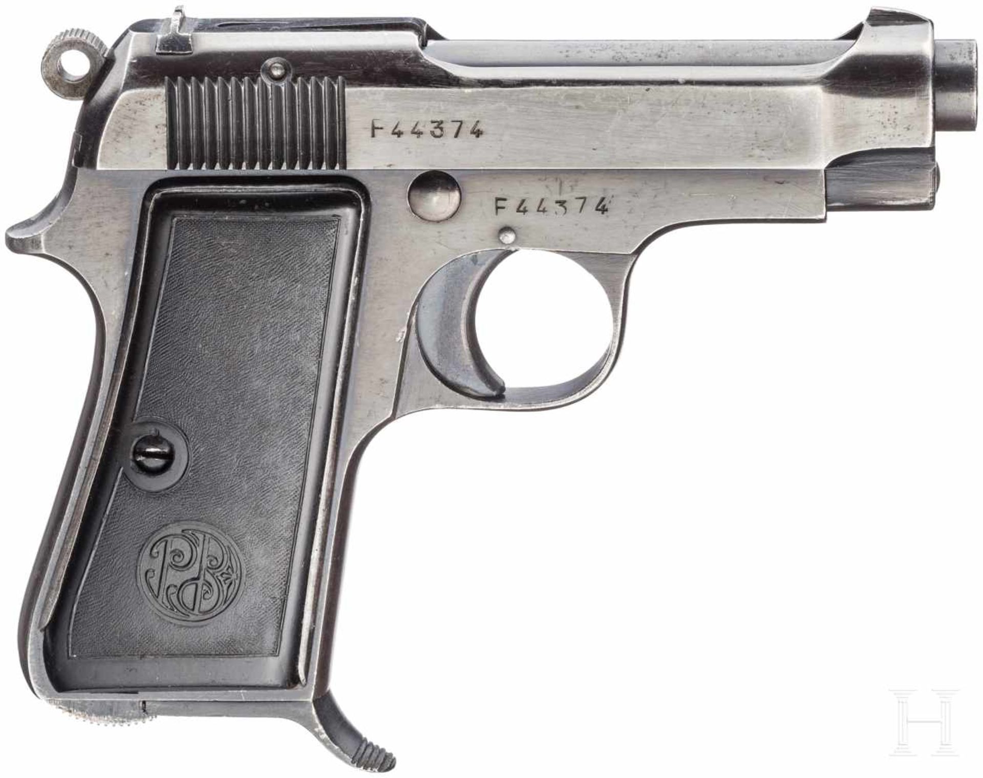 Beretta Mod. 34, F-SerieKal. 9 mm Brown. kurz, Nr. F 44374, Nummerngleich bis auf den Lauf, dieser - Bild 2 aus 2