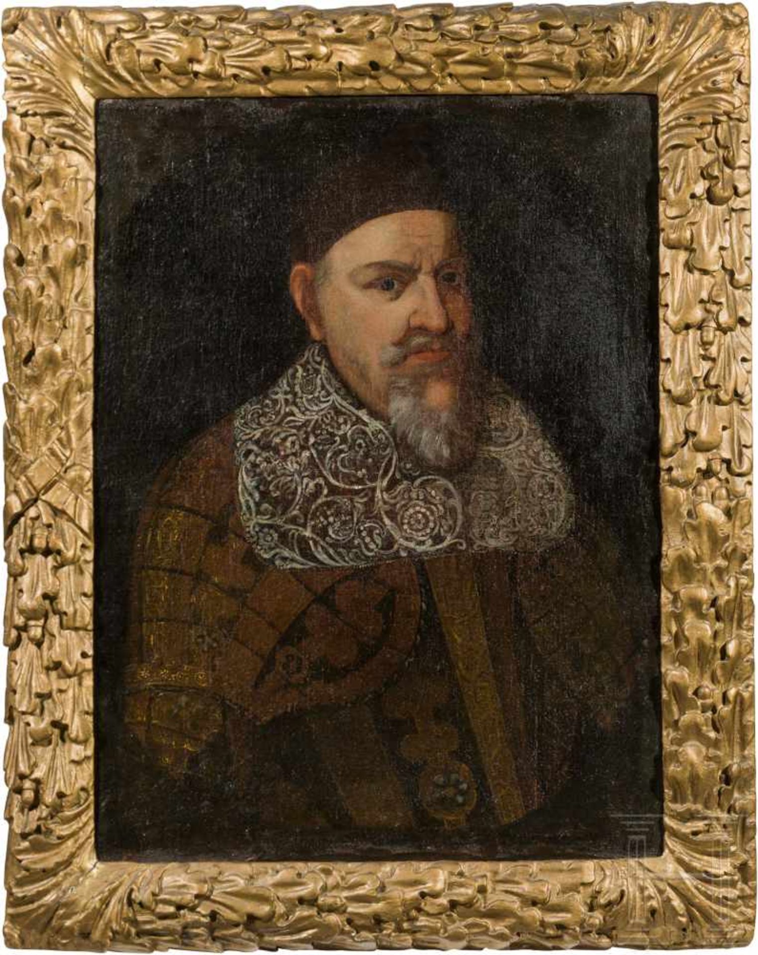 August der Jüngere von Braunschweig-Wolfenbüttel - Portrait im Harnisch, um 1650Öl auf Leinwand.