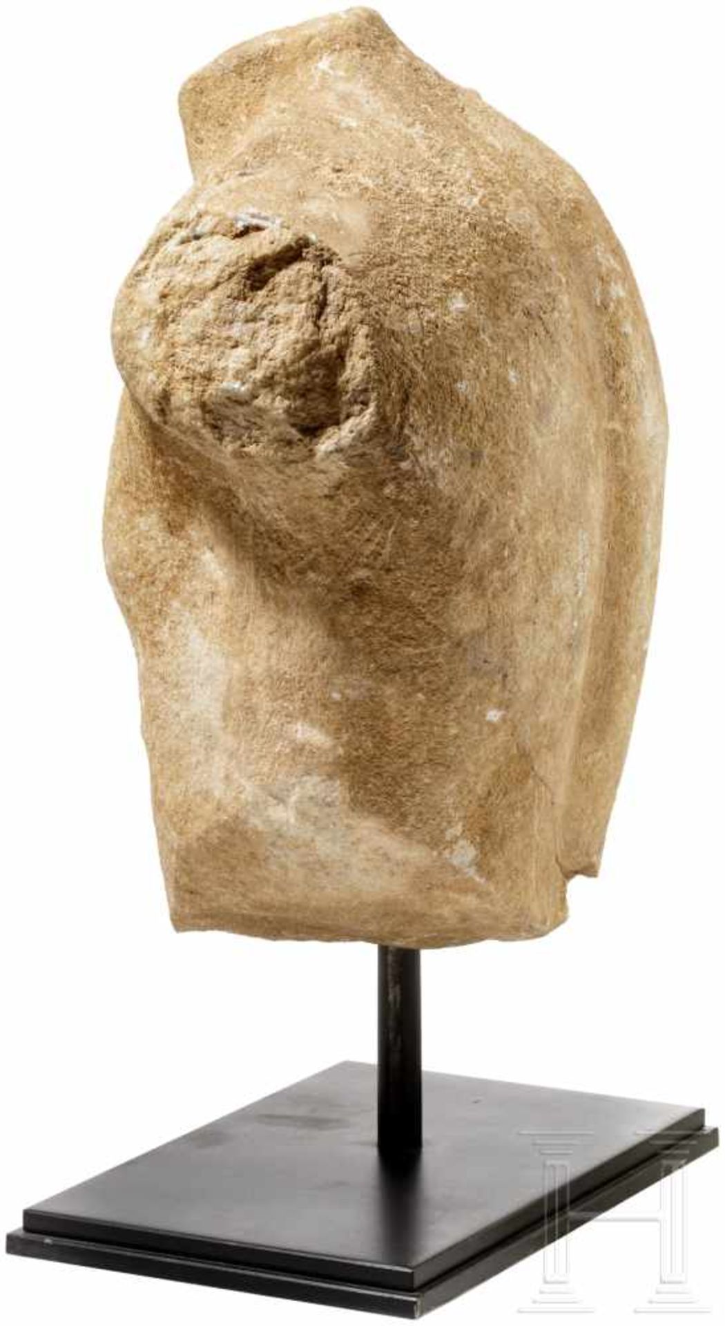 Marmortorso des Dionysos, Griechenland, frühes 5. Jhdt. v. Chr.Oberkörper einer frühklassischen - Bild 4 aus 4