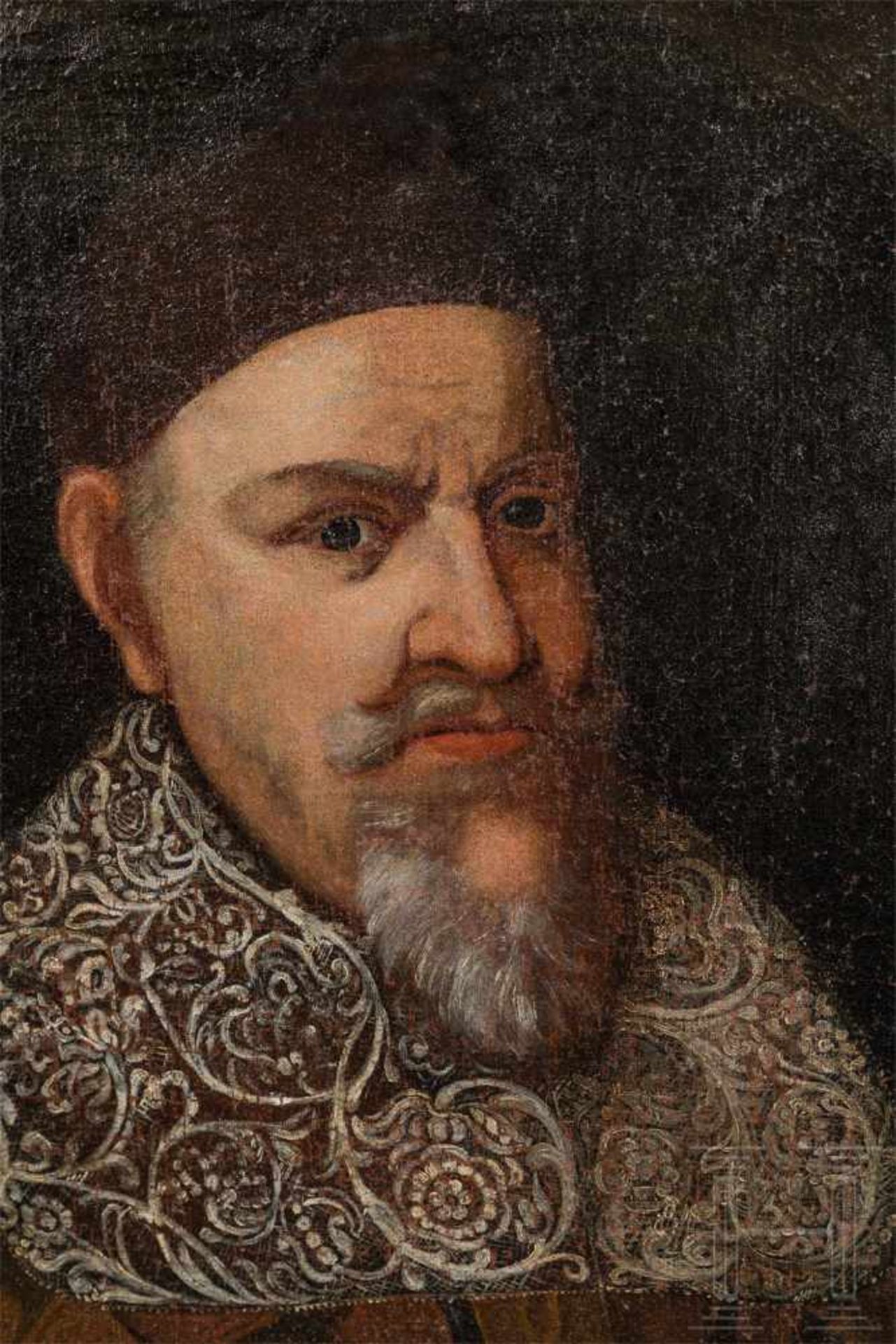 August der Jüngere von Braunschweig-Wolfenbüttel - Portrait im Harnisch, um 1650Öl auf Leinwand. - Bild 2 aus 4