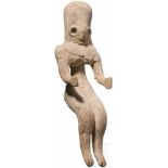 Weibliches Terrakotta-Idol, Indus Valley Civilization, Pakistan-Nordwestindien, 3. Jtsd. v. Chr.