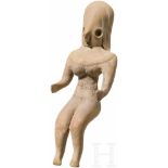 Weibliches Terrakotta-Idol, Indus Valley Civilization, Pakistan-Nordwestindien, 3. Jtsd. v. Chr.