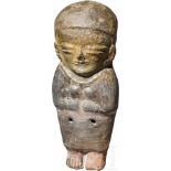 Pfeiffigur, Ecuador, Bahia-Kultur, 500 v. Chr. - 500 n. Chr.Stehende weibliche Pfeiffigur mit