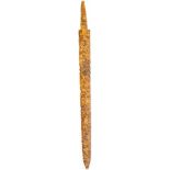 Schwert, römisch, spätlimeszeitlich, 2. Hälfte 3. Jhdt.Schwert mit breiter, relativ flacher Klinge