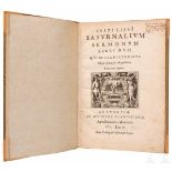 Iusti Lipsi, "Saturnalium Sermonum Libri Duo, Qui de Gladiatoribus", Antwerpen, 1604136 paginierte