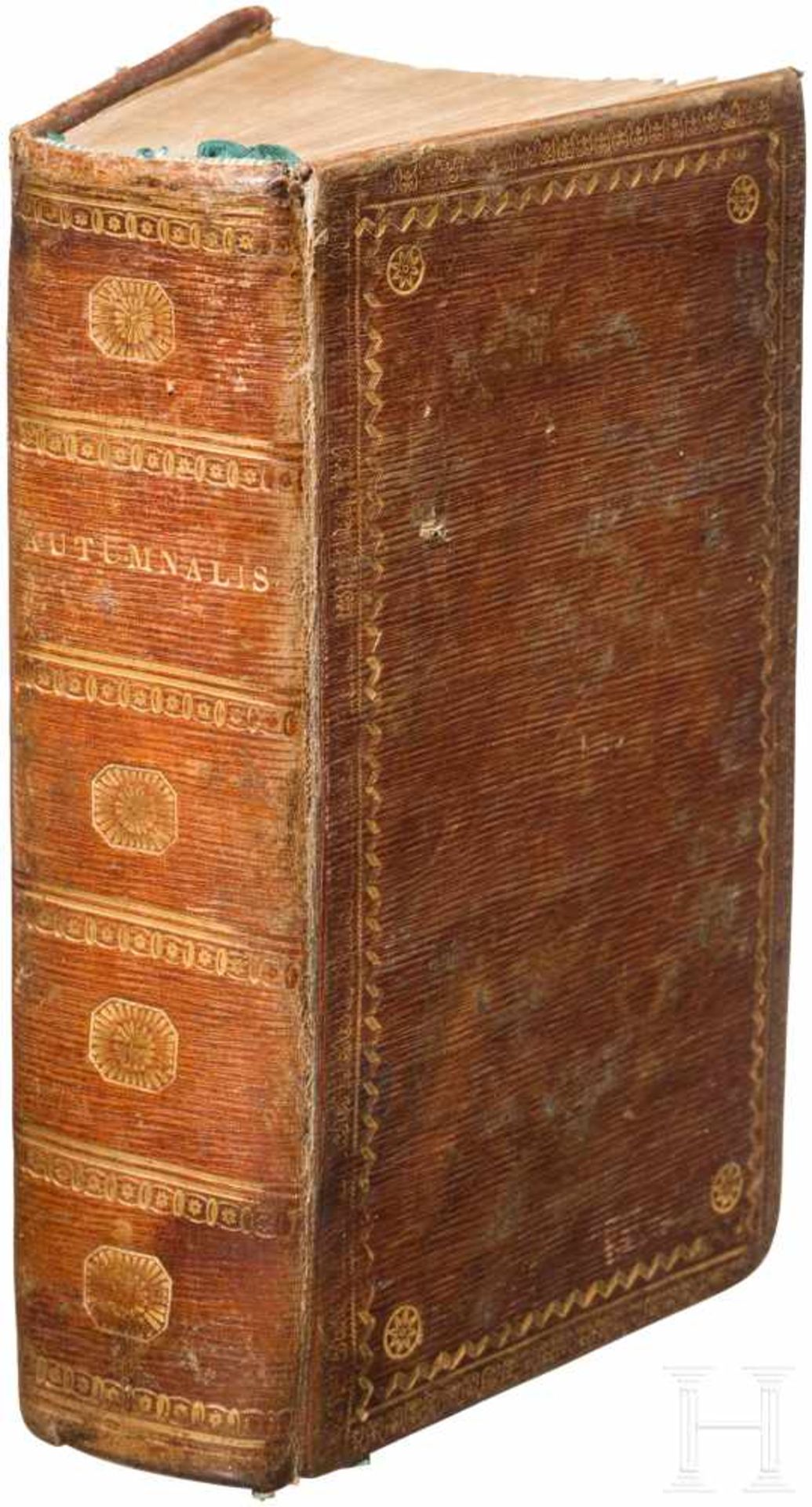 "Breviarium Romanum", Neapel, datiert 1805272 S., plus Anhang. Zweifarbiges Titelkupfer,