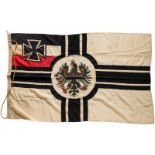 Kaiserliche Kriegsflagge, gefertigt im deutschen Bei Hai-Stützpunkt (Hafen), vor oder um