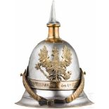 Helm M 1843 für Angehörige des Kürassier-Regiments "Königin" (Pommersches) Nr. 2Sammleranfertigung