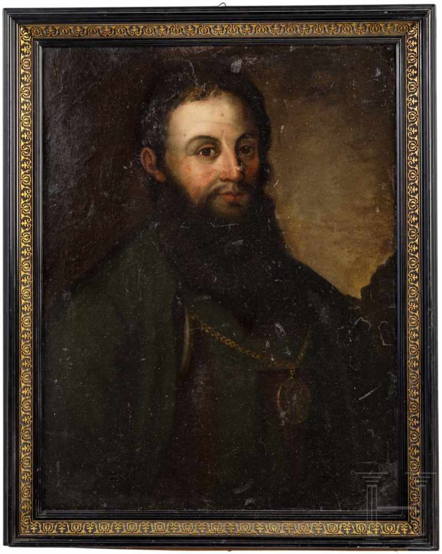 Portrait des Andreas Hofer, Tirol, 2. Hälfte 19. Jhdt.Öl auf Presspappe. Brustbild des bekannten